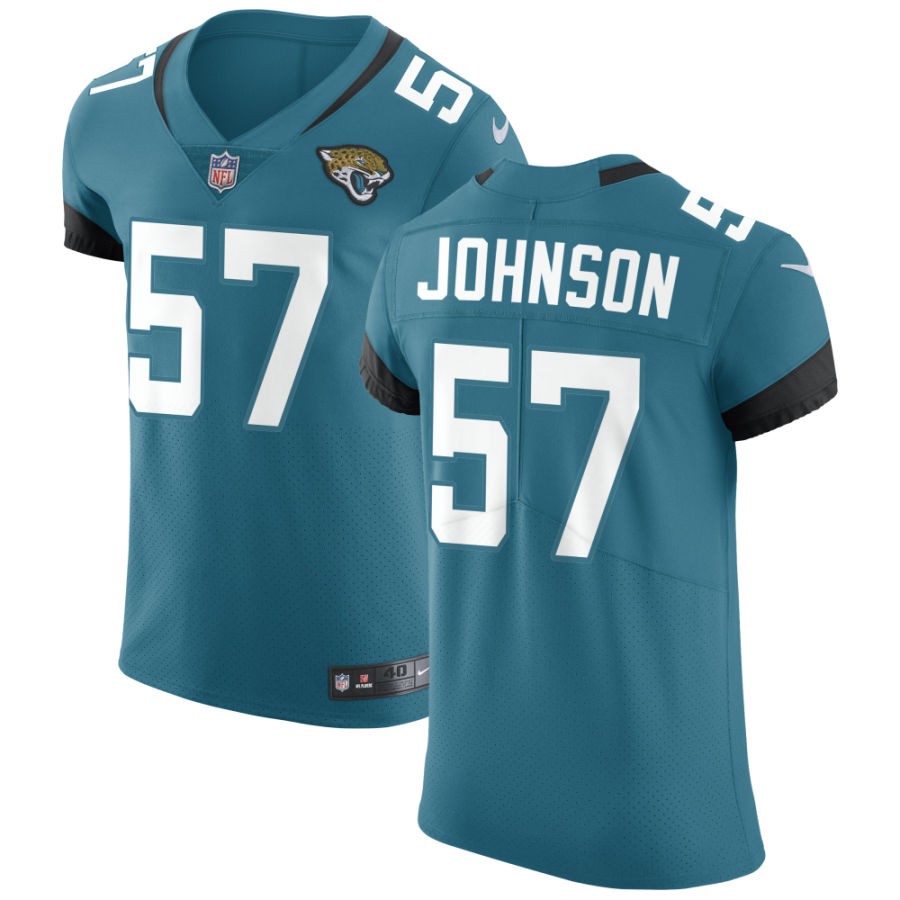 Caleb Johnson Jacksonville Jaguars Nike Vapor Untouchable Elite Jersey - Teal
